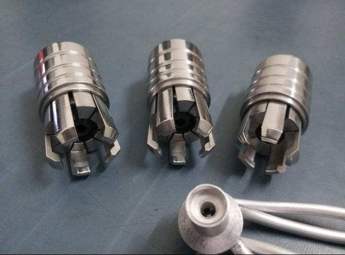 Distributor Connector both end Coupler For Leak Testing