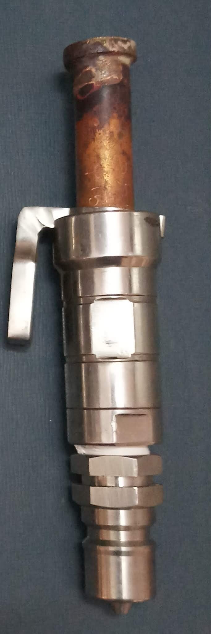 LEVER LEAK TESTING COUPLER FOR 15.88 PIPE - 40BAR
