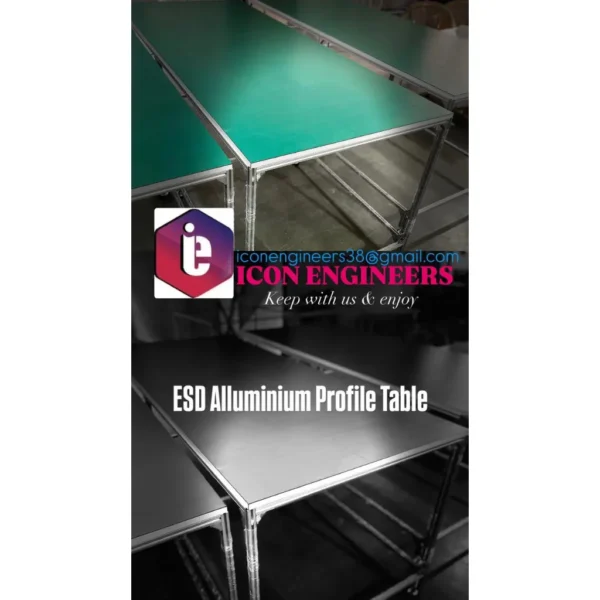 ESD Aluminium Profile Table