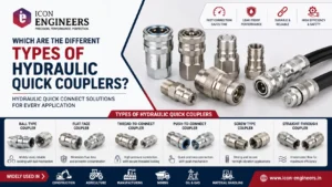 Read more about the article Which are the Different Types of Hydraulic Quick Couplers?