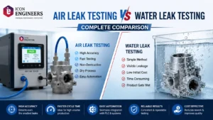 Read more about the article Air Leak Testing vs Water Leak Testing: Complete Comparison
