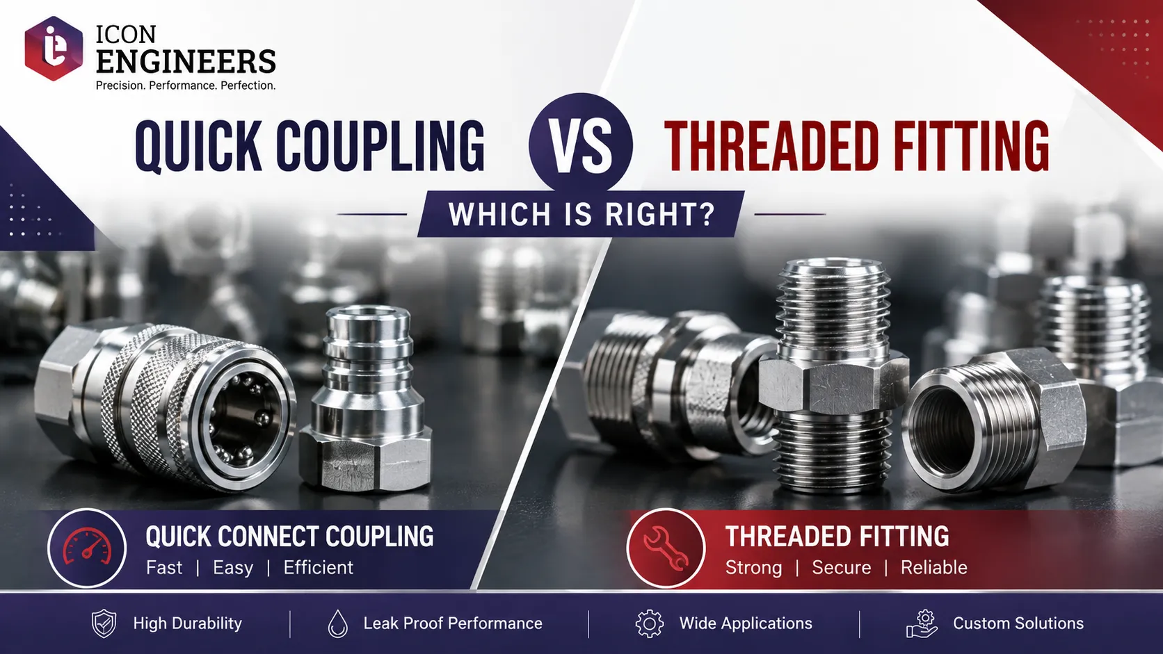 You are currently viewing Quick Coupling vs Threaded Fitting: Which Is Right?