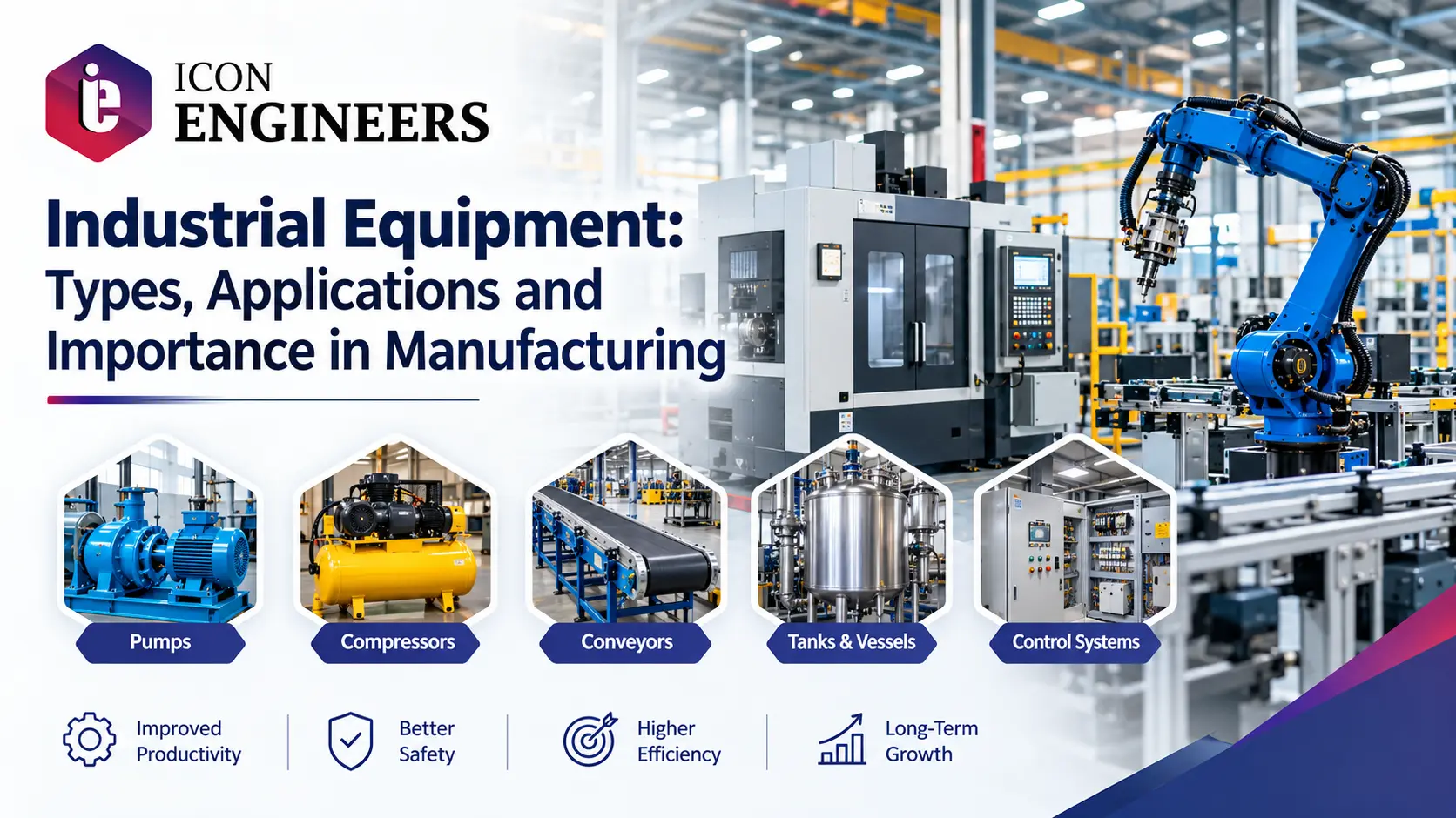 You are currently viewing Industrial Equipment: Types, Applications and Importance in Manufacturing